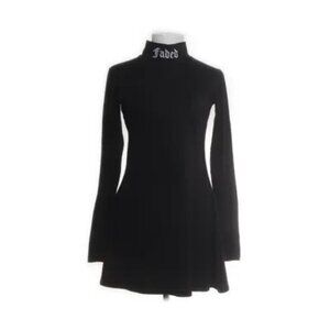Current Mood Faded long sleeve mini dress